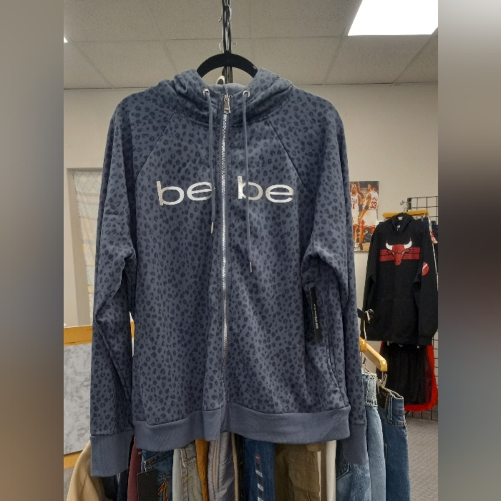 Bebe 2x Brand new womens zip  hoodie